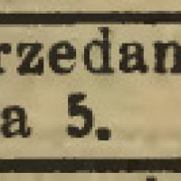 Magle sprzedam, 1914
