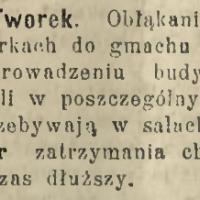 Chorzy w celach, 1914