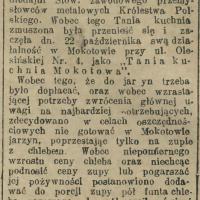 Zupa z chlebem, 1914