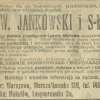 Fabryka Jankowskiego, 1915