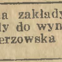 Lokale na zakłady, 1915