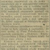 Kompanja w rowie, 1915