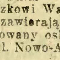 Oskarżona Balcja, 1915