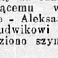 Kradzież szynek, 1915