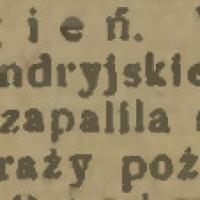 Drobny ogień, 1916
