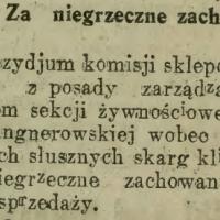 Niegrzeczne zachowanie, 1916