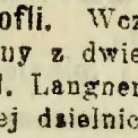 Bazar ziemniaczany, 1916