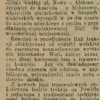 Połączenie z Szopami, 1916