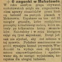 O zagonki, 1917