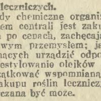 Zbiór roślin leczniczych, 1917