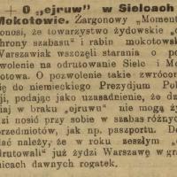 O ejruw, 1917