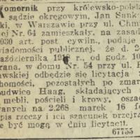 Meble i krowa Meble i krowa, 1918