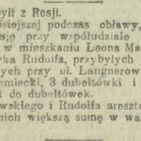 Przybyli z Rosji. 1919