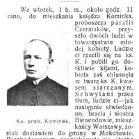 Napad na proboszcza, 1919