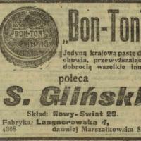 Fabryka Bon-Ton, 1919