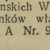 Postępowanie spadkowe. Ciechomscy. 1920