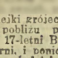 Śmierć na miejscu, 1921