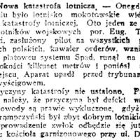 Nowa katastrofa, 1922