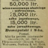 50000 litrów wina, 1922