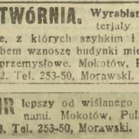 Żwir lepszy od wiślanego, 1922