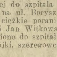 Bójka pijacka, 1922