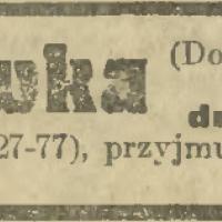 Maryówka, 1922