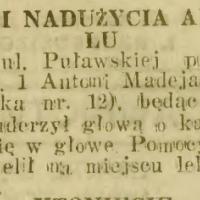 Nadużycie alkoholu, 1922