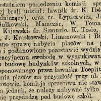 Place pod budowę szkół, 1922