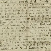 Trójka złodziejska, 1922