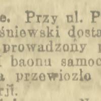Orgje samochodowe, 1922