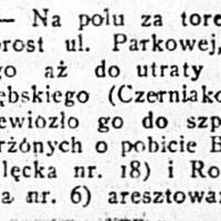 Bójka, 1922