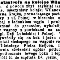 Katastrofa na kolejce wilanowskiej