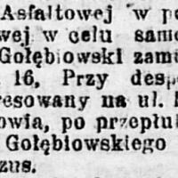 Na Asfaltowej w polu Na Asfaltowej w polu, 1923