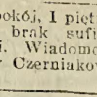 Jest duży pokój, 1923