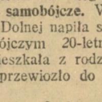 Zamach samobójczy Zamach samobójczy, 1924