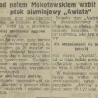 Ptak Awjata, 1925