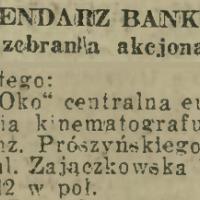 Wytwórnia kinematografu, 1925
