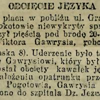 Obcięcie języka Obcięcie języka, 1925