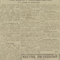 Tłusty czwartek u niewidomych, 1925