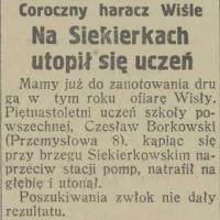 Coroczny haracz, 1925