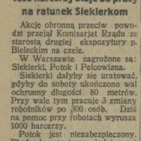 Harcerze ratują, 1925