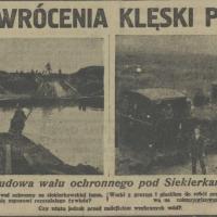 Budowa wału, 1925