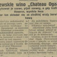 Chateau Ogała, 1925