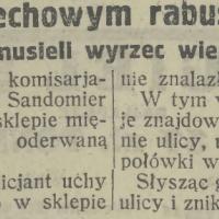 Porzucone wieprze, 1925