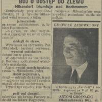 Bój o zlew. Chocimska. 1925