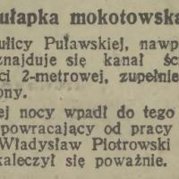 Pułapka mokotowska, 1925
