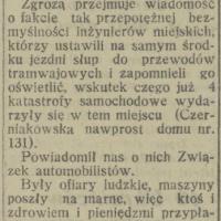 Pasażerowie krwią zlani, 1925