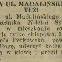 Bareja powala sklepową, 1925