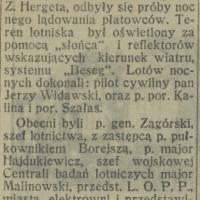 Słońce w nocy, 1925