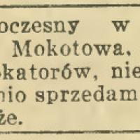 Nie płaci podatków Nie płaci podatków, 1926